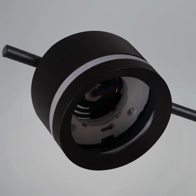 10590-0.3-06 Black светильник потолочный Reluce, GX53х6