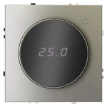 VLS070104 Терморегулятор электронный VOLTUM S70 с индикацией и датчиком, для теплого пола, (шелк). (ТМ Maytoni)