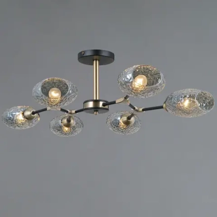 IL0272-6CSQ-25 BK AB TRENTO светильник потолочный ILLUMICO, E14х6
