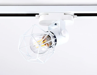 Светильник трековый GL5001 WH белый E27 max 40W D92*163