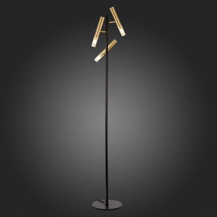 SL1236.405.03 Торшер ST-Luce Черный/Коньячный, Золотистый G9 3*5W