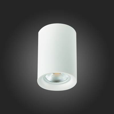 ST114.507.01 Светильник потолочный Белый GU10 1*50W  IP20 L65xW65xH93 220V Без ламп