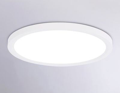 Светильник светодиодный ультратонкий FZ1909 WH белый IP54 44W 3000K-6500K CCT-переключатель D600*25 (Без ПДУ)