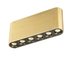 7093/15CL HIGHTECH ODL25 335 Потолочный светильник бронзовый/металл/акрил IP20 LED 9W 690Лм 3000K 220V SMALL