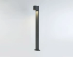 Светильник уличный ландшафтный ST3752 GR серый IP54 GU10 max 35W 136*105*800