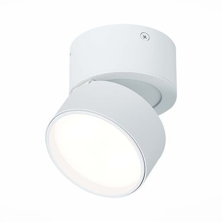ST651.542.09 Светильник потолочный поворотный Белый LED 1*9W 4000K 720Lm Ra&gt;90 120° IP20 D85xH87 170-240VV