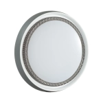 7644/EL PALE SN 186 Светильник пластик/белый/серый LED 70Вт 3000-6000К D520 IP43 пульт ДУ RAHIG