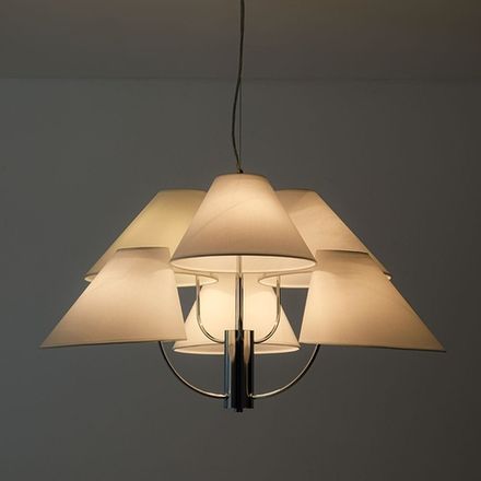 Подвесная люстра Arte Lamp RONDO A4086LM-6CC, 6хE14