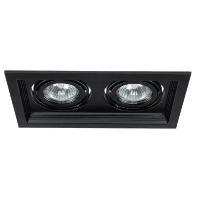 Точечный встраиваемый светильник Arte Lamp CANIS A6661PL-2BK, 2хGU10