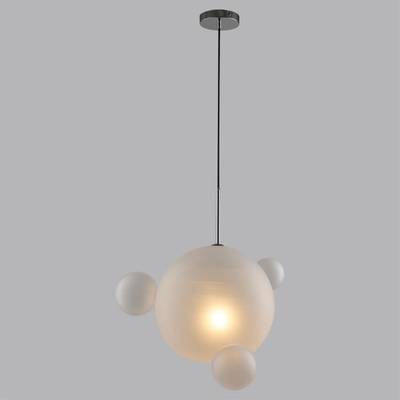 6517/1 SUSPENTIONI LN23 331 хром Подвес E27 1*60W 220V GLOW