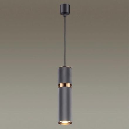 4743/5L L-VISION ODL20 473 серый/золотой Подвес GU10 5W 220V AFRA