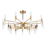 Люстра на штанге Arte Lamp Ramona A7410PL-40PB, 40хG4