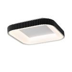 7768/56L AVRA LED SN Светильник металл/белый/черный LED 56Вт+14Вт 3000-6000K 500х500 IP43 пульт ДУ+подсветка SHARMEL