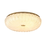 7719/60L PIKO LED SN 567 Светильник металл/стекло/прозрачный/золотой LED 60Вт 3000-6500K D500 IP20 пульт ДУ TESORO