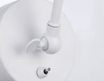 Настенный светильник с выключателем в стиле лофт TR8146 WH белый E27 max 40W 340*120*490