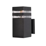 Уличный настенный светильник Arte lamp HEATHER A4413AL-1BK, 1хE27