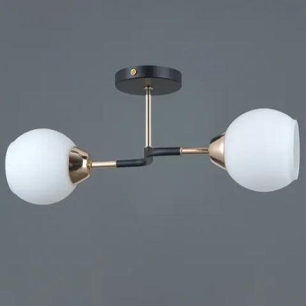 IL0689-2CSQ-24 BK FGD LIBRA светильник потолочный ILLUMICO, E27х2