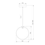 Подвесной светильник 50230/1 LED, LED