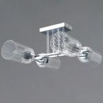IL0780-4CSQ-25 CR NAPLES светильник потолочный ILLUMICO, E14х4