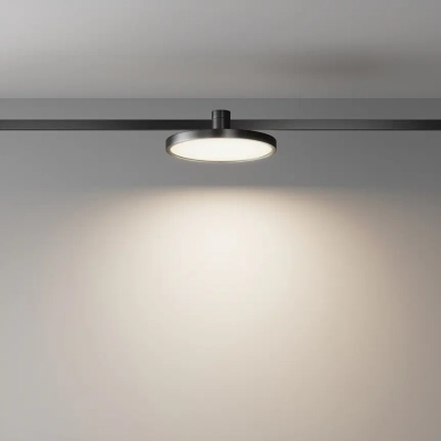 Трековый светильник Плато / Plato Flarity 3000K 10Вт 120°, TR153-1-10W3K-B. TM Maytoni