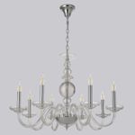 Люстра Crystal Lux ARABESQUE SP8 CHROME 1092/308