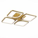 SLE500422-04 Светильник потолочный Золотистый/Белый LED 1*136W 3000-6000K