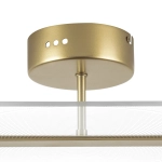 738043 Люстра ACRILE 14W LED 1236LM 120G ЗОЛОТО 3000K