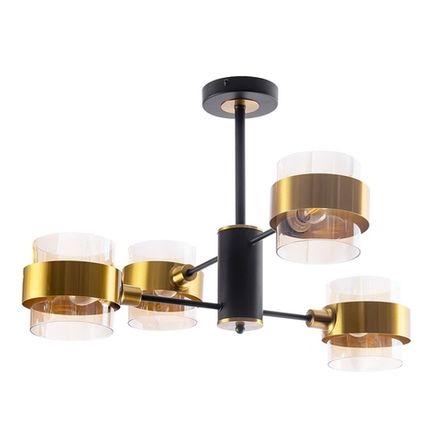 Люстра на штанге Arte Lamp CARLO A8205SP-4BK, 4хE14