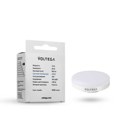 Светодиодная лампа Simple GX53 12W 4000K, 7775. TM Maytoni