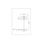Декоративная настольная лампа Arte Lamp PADOVA A2404LT-1SM, 1хLED