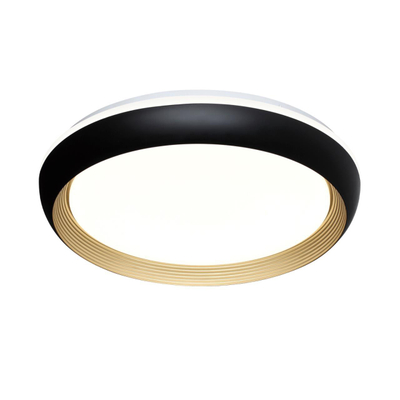 7651/DL PALE SN 141 Светильник пластик/черный/золотой LED 48Вт 4000К D380 IP43 TOFIQ BLACK