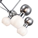 SLE1138-101-02 Бра Хром/Белый, Дымчатый E27 2*60W