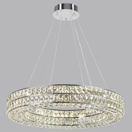 4927/85L L-VISION ODL24 583 хром/металл/хрусталь Люстра LED 85W 4000K 5074Лм PANTA