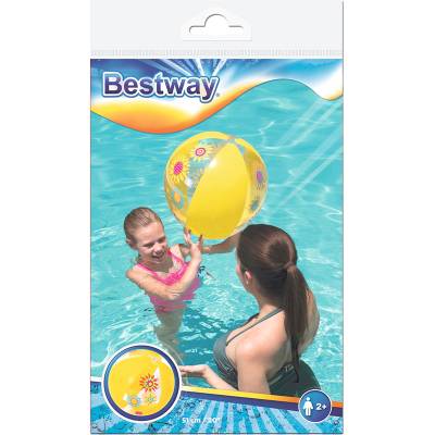 Мяч надувной пляжный дизайнерский 51 см 31036 Bestway