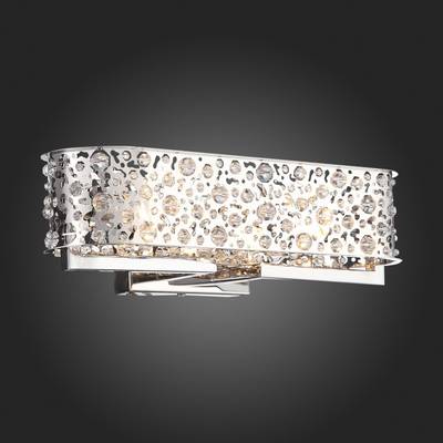 SL1117.101.01 Светильник настенный ST-Luce Хром/Хром, Прозрачный G9 2*3W