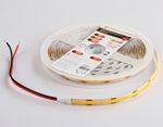 Светодиодная лента GS2601 COB 320Led/ 10W m/ 12V IP20 3000K/ 5000*8*1.54mm/ кратность резки 50mm (2 конт.)