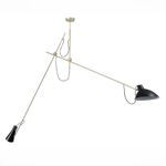 SL1803.203.02 Светильник подвесной ST-Luce Черный+Золото/Черный E27 2*60W