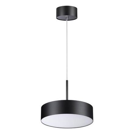 358762 OVER NT21 216 черный Светильник накладной светодиодный, длина провода 2м IP20 LED 30W 4000K 2600Лм 100-265V PROMETA