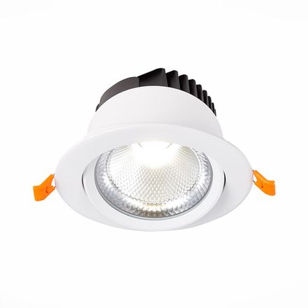 ST211.538.15.36 Св-к встр. Белый LED 1*15W 3000K 1 125Lm Ra80 36° IP20 D109xH65 220-240V