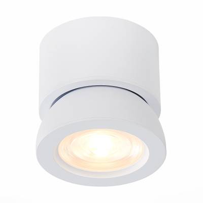 ST654.532.10 Светильник потолочный Белый LED 1*10W 3000K 850Lm Ra&gt;90 38° IP20 D95xH96 180-240V