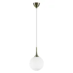 813031 Подвес GLOBO 1х40W E14 electroplating bronze/white Lightstar