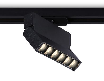 Светильник светодиодный трековый GL6813 BK черный LED 6W 3000K 24° 115*22*87