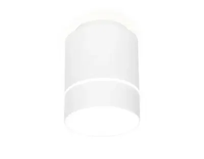 Накладной светодиодный точечный светильник TN256 WH/S белый/песок LED 4200K 7W D80*135