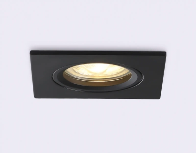 Светильник встраиваемый TN102456 BK черный GU5.3 85*85*28