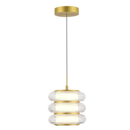 SL6239.203.03 Светильник подвесной ST-Luce золото/прозрачный LED 1*16W 3000K
