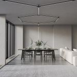 359372 KONST NT24 042 черный Светильник диммир. со сменой цв. температуры (управл. - пульт ДУ арт.359391 или приложение Smart Life) IP20 LED 30W 48V 3