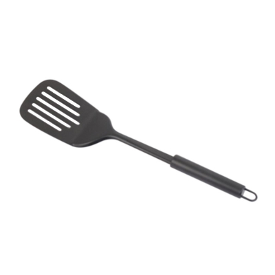 Лопатка с отверстиями CLASSICO NERO из нержавеющей стали, цвет - черный, non-stick (раб часть)