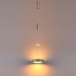 5451/32LA L-VISION ODL_EX26 зеленый/никель/металл/керамика/хрусталь/акрил Подвес LED x 32W 2000К/3000K/4000K/переключ. RIVERA