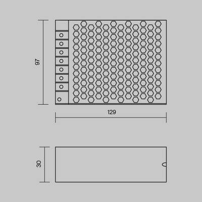 Блок питания 48В 150Вт IP20 PSL006, PSL006-150W-48V-IP20. TM Maytoni