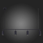 SL1213.403.04 Светильник подвесной ST-Luce Черный/Черный GU10 4*5W 4000K